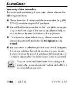 Preview for 49 page of Silvercrest SVVW 3 A1 Operating Instructions Manual