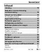 Preview for 76 page of Silvercrest SVVW 3 A1 Operating Instructions Manual