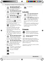 Preview for 18 page of Silvercrest SWC100 A1 Operating Instructions  And Safety Advice