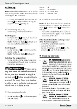 Preview for 9 page of Silvercrest SWD 100 E2 Operating Instructions And Safety Advices