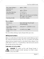 Предварительный просмотр 9 страницы Silvercrest SWDR 500 B1 Operating Instructions And Safety Instructions