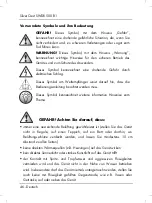 Предварительный просмотр 48 страницы Silvercrest SWDR 500 B1 Operating Instructions And Safety Instructions