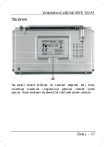 Предварительный просмотр 39 страницы Silvercrest SWE 100 A1 User Manual And Service Information