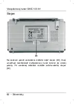 Предварительный просмотр 64 страницы Silvercrest SWE 100 A1 User Manual And Service Information