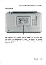 Предварительный просмотр 115 страницы Silvercrest SWE 100 A1 User Manual And Service Information