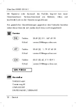 Предварительный просмотр 34 страницы Silvercrest SWED 250 A1 User Manual And Service Information