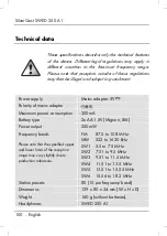 Предварительный просмотр 102 страницы Silvercrest SWED 250 A1 User Manual And Service Information