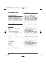 Preview for 52 page of Silvercrest SWKD 3000 A1 Operating Instructions Manual