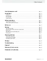 Preview for 5 page of Silvercrest SWKG 2000 B1 Operation And Safety Notes