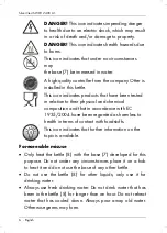 Preview for 8 page of Silvercrest SWKH 2400 A1 Operating Instructions And Safety Instructions