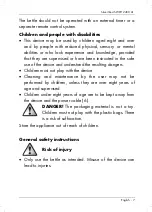 Preview for 9 page of Silvercrest SWKH 2400 A1 Operating Instructions And Safety Instructions