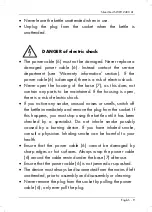 Preview for 11 page of Silvercrest SWKH 2400 A1 Operating Instructions And Safety Instructions