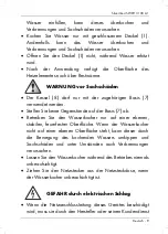 Preview for 11 page of Silvercrest SWKH 3100 A1 Operating Instructions And Safety Instructions