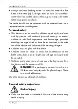 Preview for 28 page of Silvercrest SWKH 3100 A1 Operating Instructions And Safety Instructions