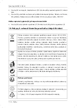 Preview for 116 page of Silvercrest SWKH 3100 A1 Operating Instructions And Safety Instructions