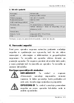 Preview for 215 page of Silvercrest SWKH 3100 A1 Operating Instructions And Safety Instructions