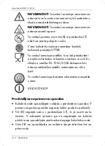 Preview for 216 page of Silvercrest SWKH 3100 A1 Operating Instructions And Safety Instructions