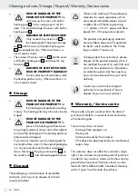 Preview for 22 page of Silvercrest SWKK 100 A1 Operating Instructions  And Safety Advice