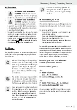 Preview for 43 page of Silvercrest SWKK 100 A1 Operating Instructions  And Safety Advice