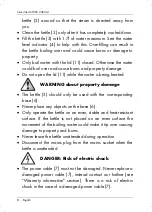 Preview for 10 page of Silvercrest SWKK 2400 A1 User Manual