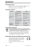 Preview for 49 page of Silvercrest SWKS 2400 F2 Operating Instructions Manual