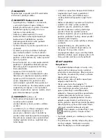 Предварительный просмотр 55 страницы Silvercrest SWR 1166 A1 Operation And Safety Notes