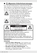 Preview for 6 page of Silvercrest SWV 1166 A1 Operation And Safety Notes