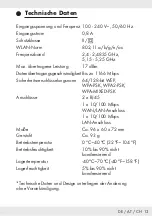 Preview for 13 page of Silvercrest SWV 1166 A1 Operation And Safety Notes