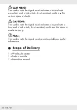 Preview for 36 page of Silvercrest SWV 1166 A1 Operation And Safety Notes