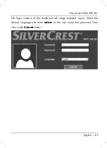 Предварительный просмотр 45 страницы Silvercrest swv 300 b2 User Manual And Service Information