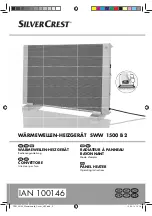 Preview for 1 page of Silvercrest SWW 1500 B2 Operating Instructions Manual