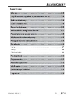 Preview for 40 page of Silvercrest SWWS 240 A1 Operating Instructions Manual