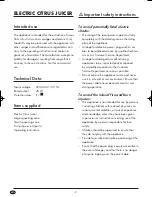 Preview for 4 page of Silvercrest SZP 25 A1 Operating Instructions Manual