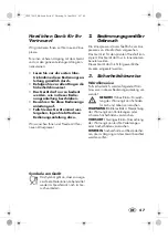 Preview for 49 page of Silvercrest SZP 25 B2 Operating Instructions Manual