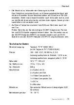 Preview for 81 page of Silvercrest TM-220 User Manual And Service Information