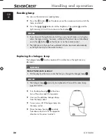 Preview for 22 page of Silvercrest WAKE-UP LIGHT KH 2600 Operating Instructions Manual