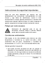 Preview for 4 page of Silvercrest WE-2100 User Manual And Service Information