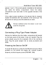 Предварительный просмотр 15 страницы Silvercrest WE-2200 User Manual And Service Information