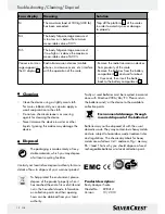 Preview for 12 page of Silvercrest Z28414 Operation Manual