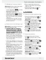 Preview for 17 page of Silvercrest Z28414 Operation Manual