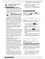 Preview for 25 page of Silvercrest Z28414 Operation Manual