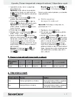 Preview for 37 page of Silvercrest Z28414 Operation Manual