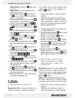 Preview for 44 page of Silvercrest Z28414 Operation Manual