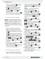 Preview for 62 page of Silvercrest Z28414 Operation Manual