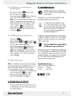 Preview for 13 page of Silvercrest Z30342 Operation And Safety Notes