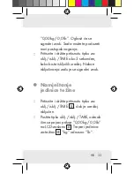 Preview for 33 page of Silvercrest Z31123 Operation And Safety Notes