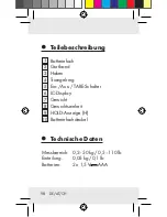 Preview for 98 page of Silvercrest Z31123 Operation And Safety Notes