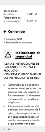 Preview for 6 page of Silvercrest Z31306A Operation And Safety Notes