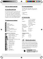 Предварительный просмотр 18 страницы Silvercrest Z31332A Operation And Safety Notes