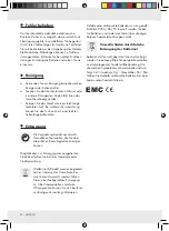 Предварительный просмотр 34 страницы Silvercrest Z31332A Operation And Safety Notes